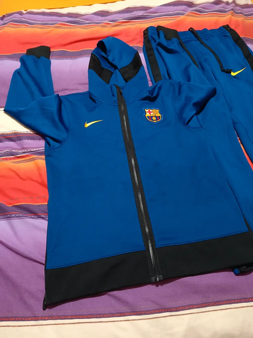 Chandal completo FC Barcelona Nike talla L ver medidas, foto 3