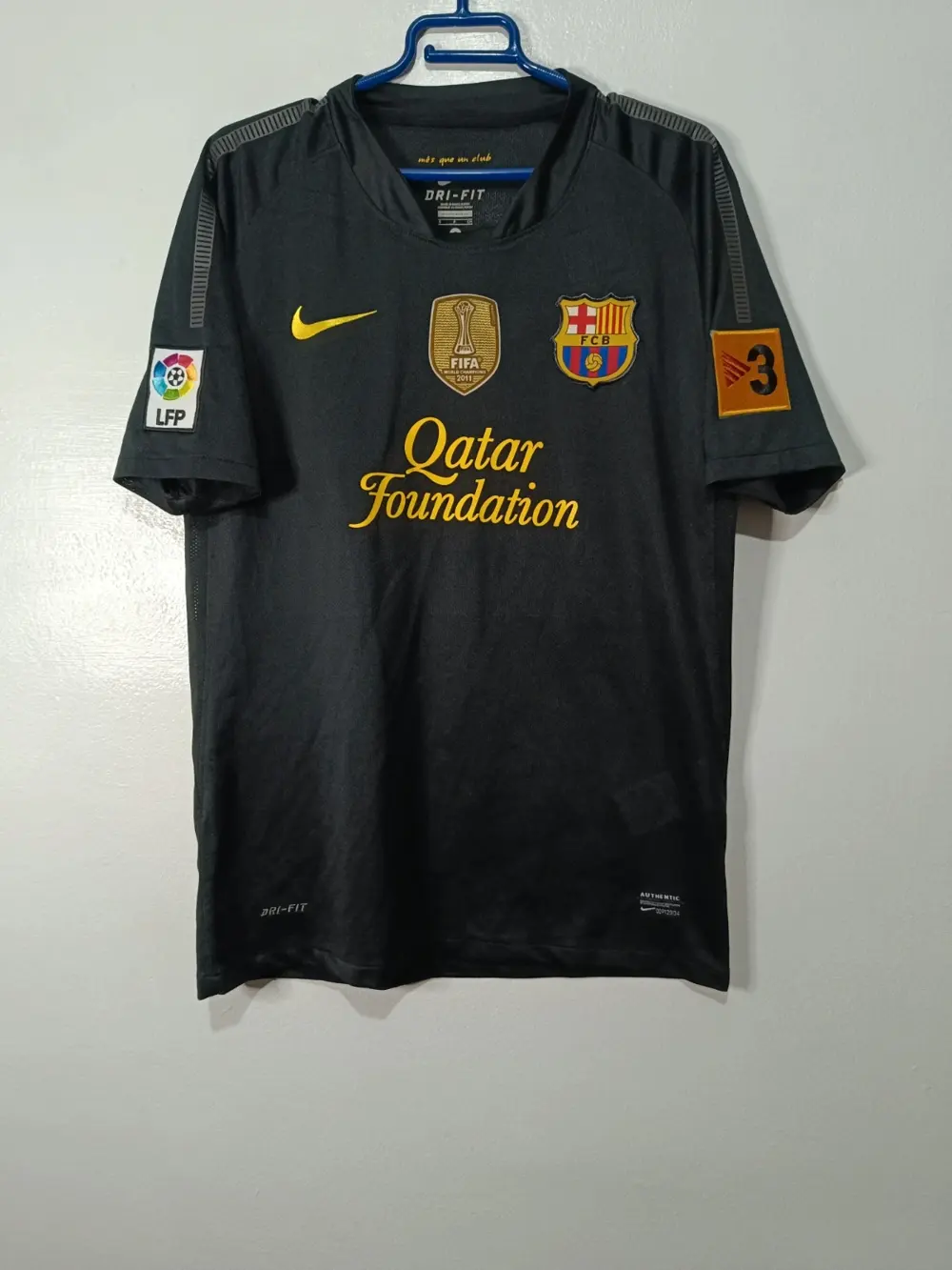 Camiseta vintage FC Barcelona temporada 11/12 Fontas 24 talla S