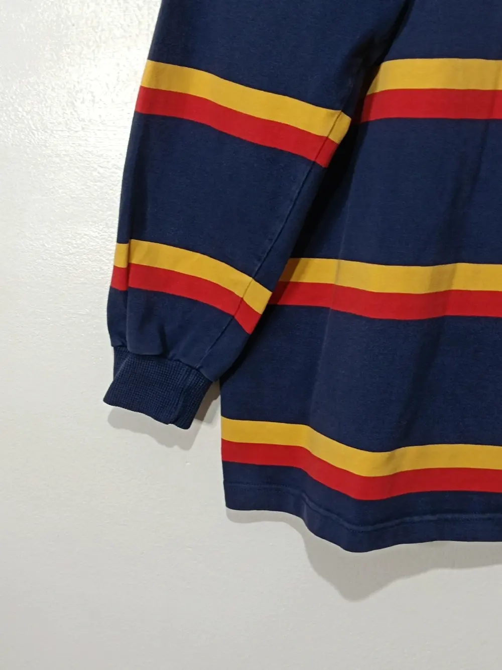 Polo vintage Rugby 🏉 Hong Kong Football Club Tens Calsberg talla L ver medidas, foto 3