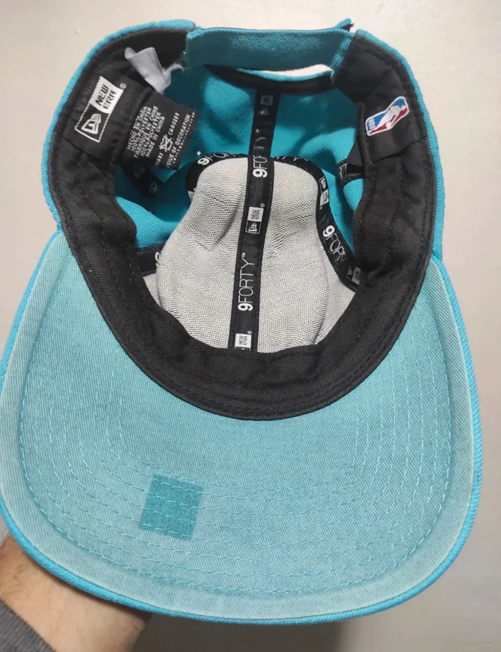 Gorra NBA Charlotte hornets New era talla ajustable*, foto 5