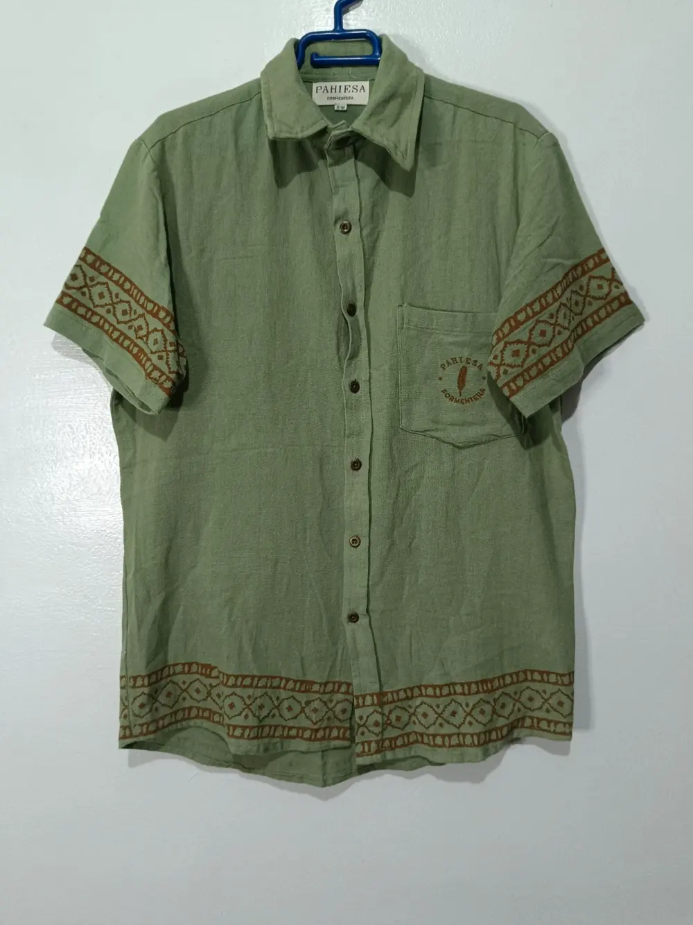Camisa manga corta Pahiesa Formentera talla S/M