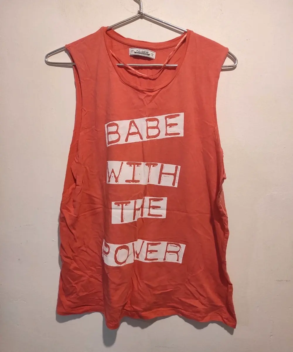 Camiseta sin mangas Pull&bear L#