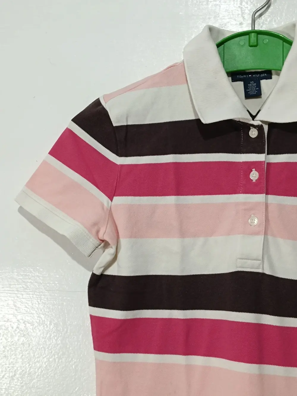 Polo a rayas Tommy Hilfiger talla XS mujer, foto 3