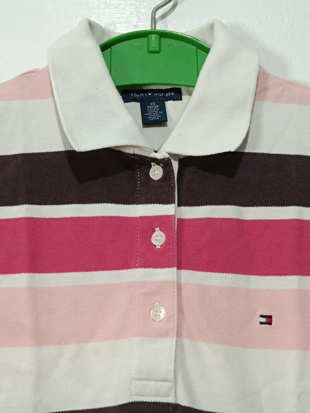 Polo a rayas Tommy Hilfiger talla XS mujer, foto 4