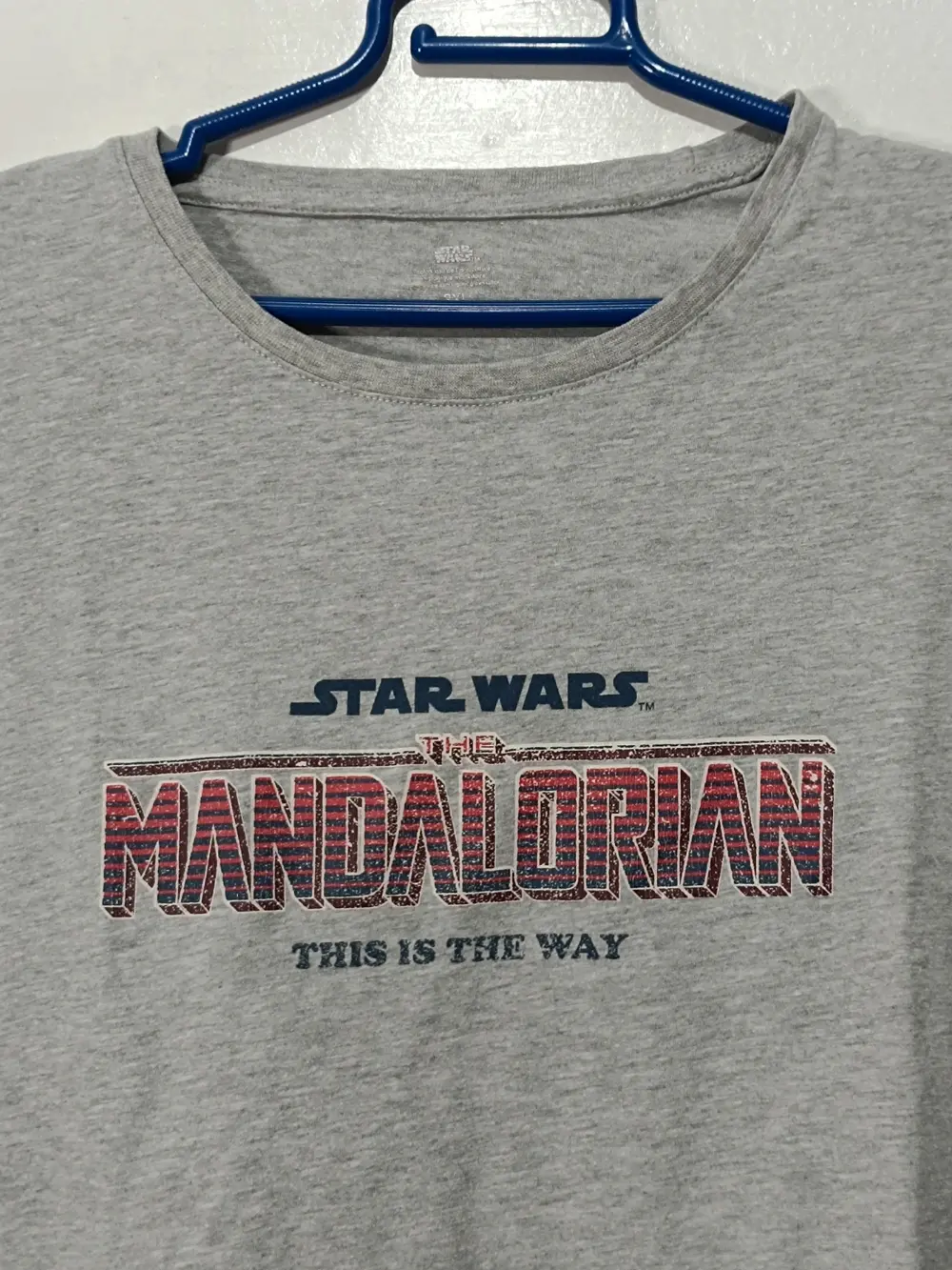 Camiseta manga corta Star Wars Mandalorian talla 3XL ver medidas, foto 2