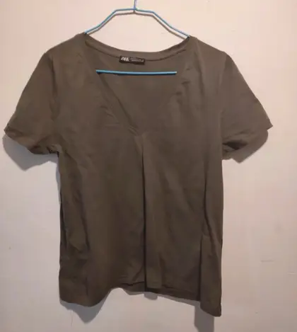 Camiseta lisa Zara talla M*