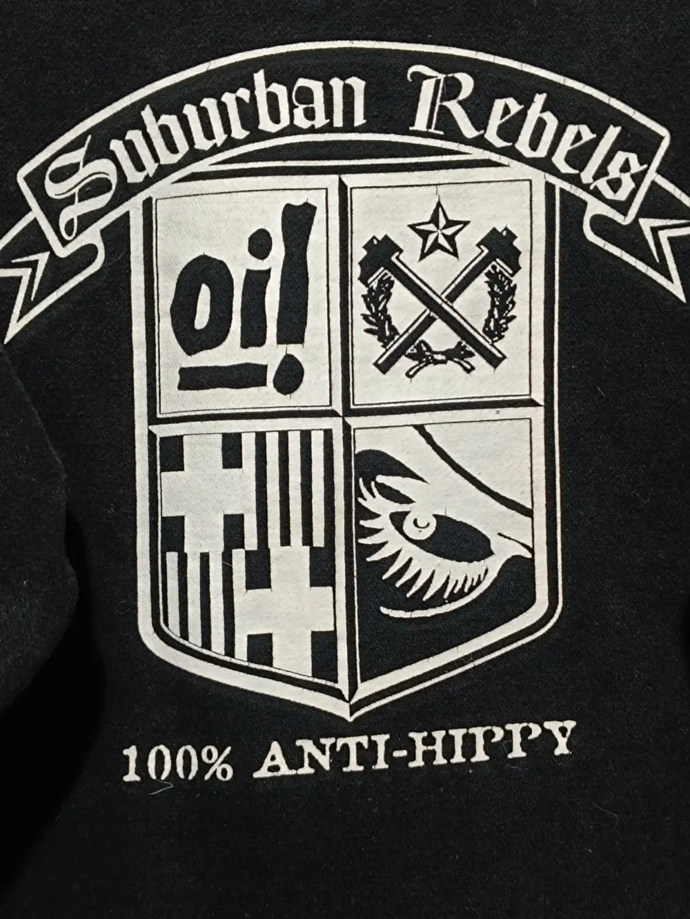 Sudadera Street punk Suburban Rebels talla L ver medidas, foto 3