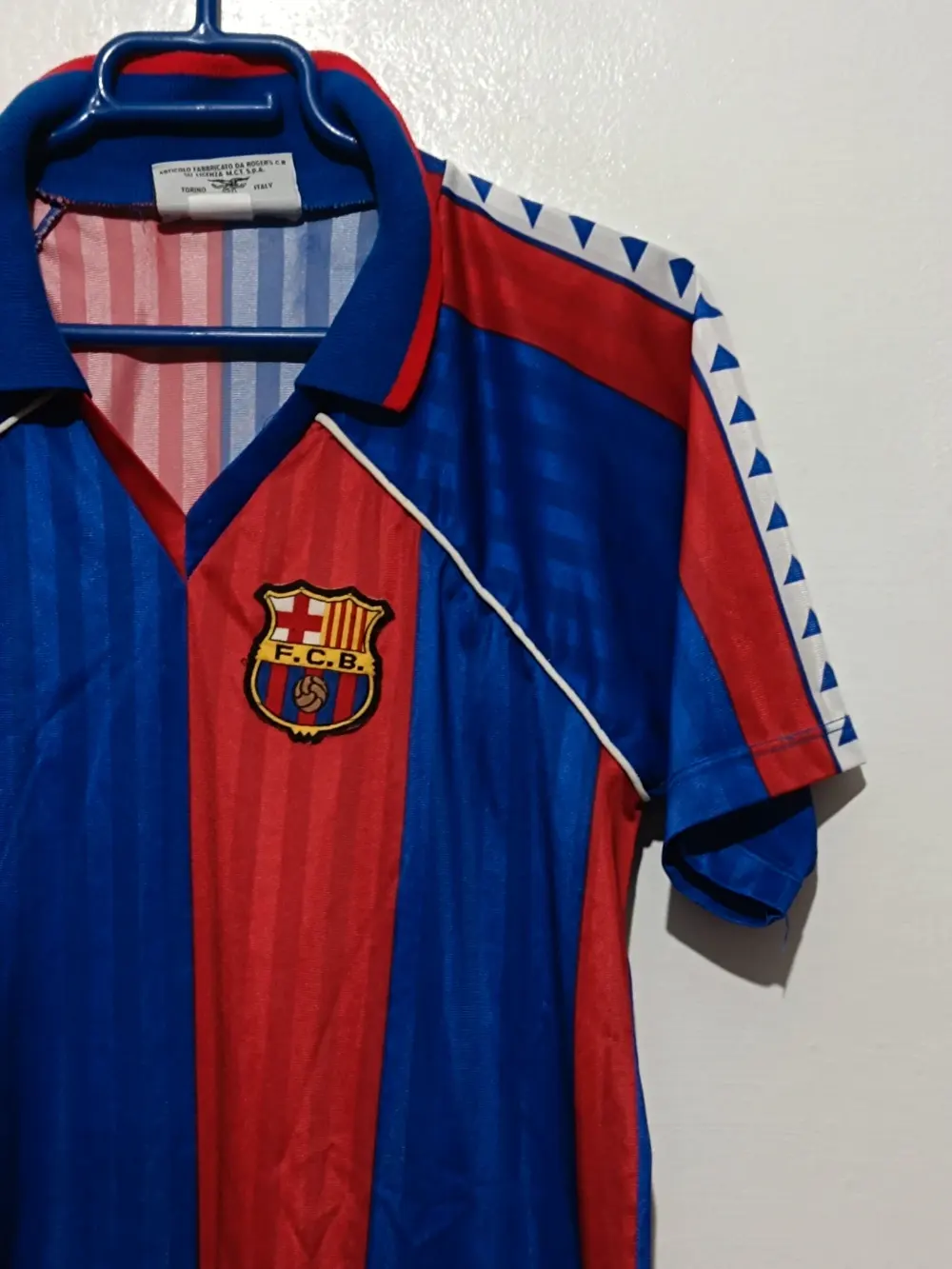 Camiseta vintage FC Barcelona años 90 Romario 10 talla 2 equivale a una XS/XXS ver medidas, foto 2