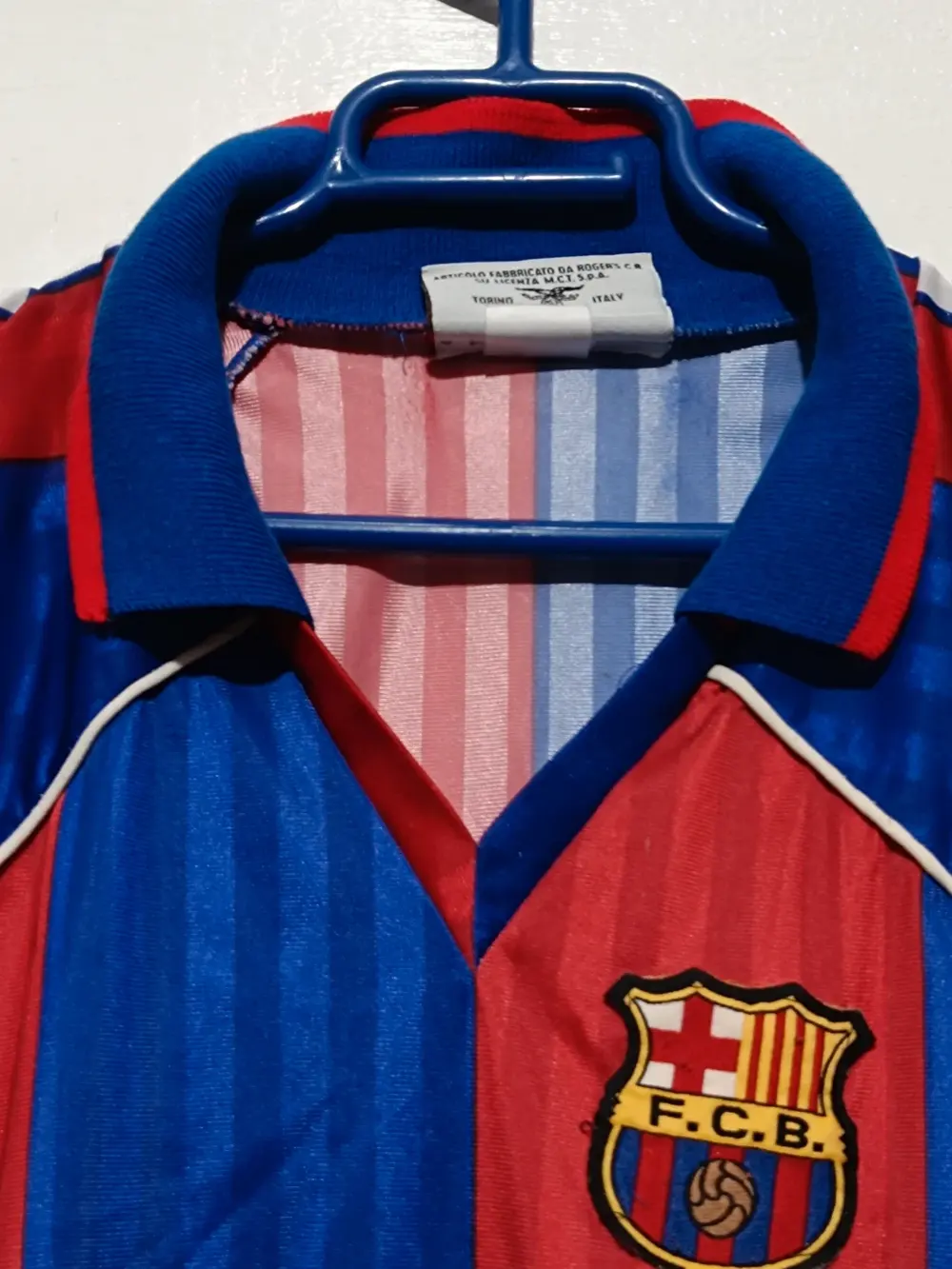 Camiseta vintage FC Barcelona años 90 Romario 10 talla 2 equivale a una XS/XXS ver medidas, foto 5