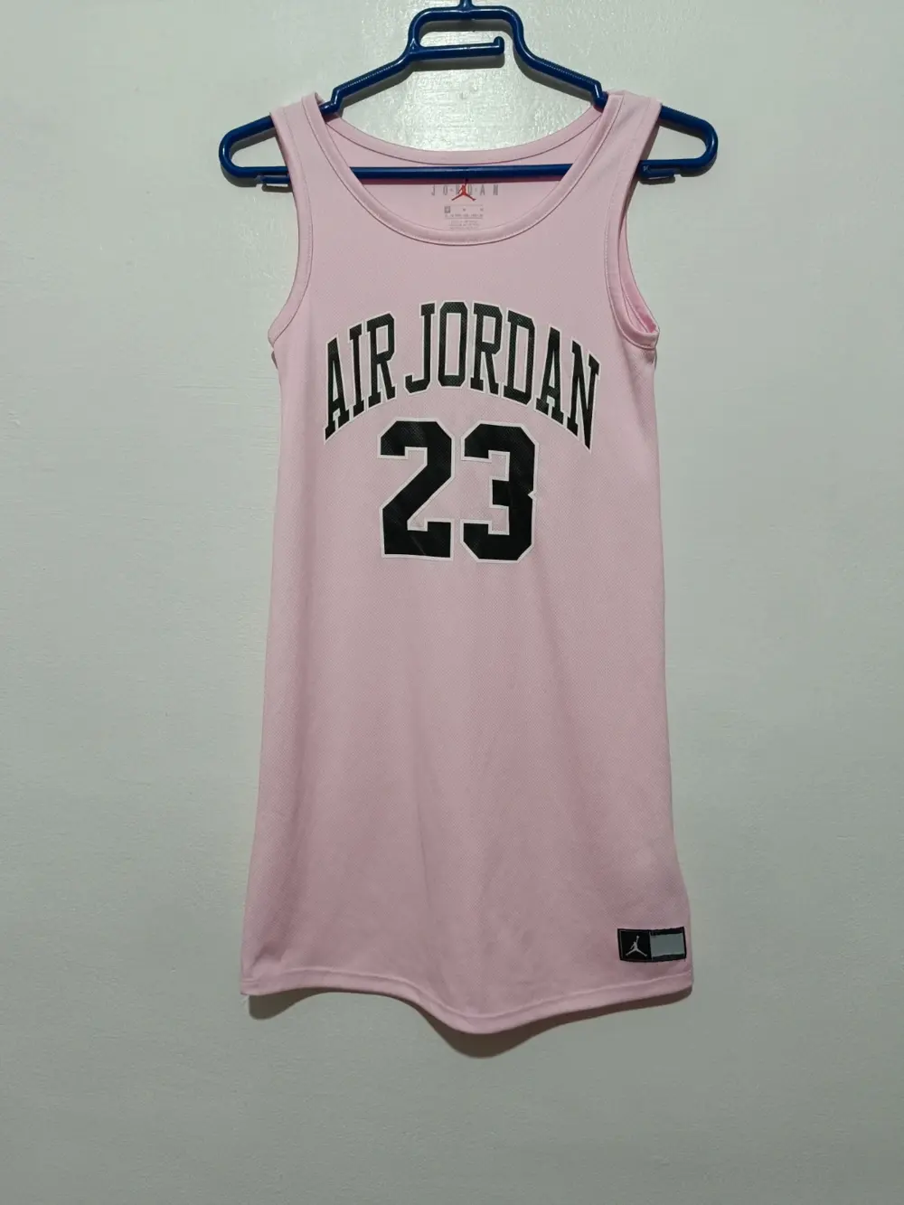 Vestido Jordan Girls HBR Pink Foam talla 10/12 años ver medidas