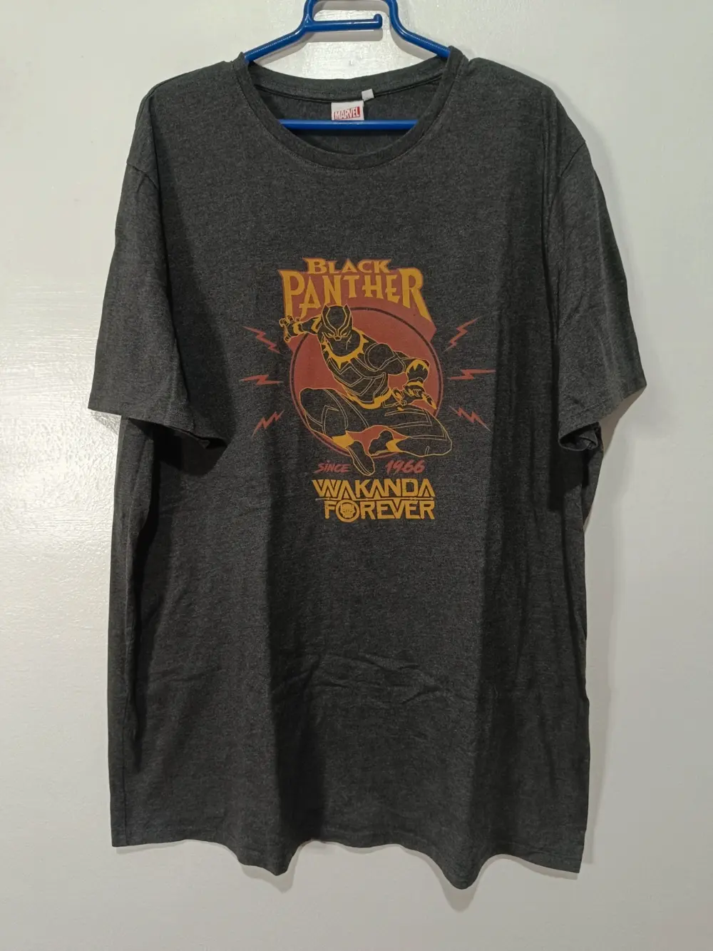 Camiseta grafica Black Panter Wakanda Forever Marvel comics talla XXXL ver medidas