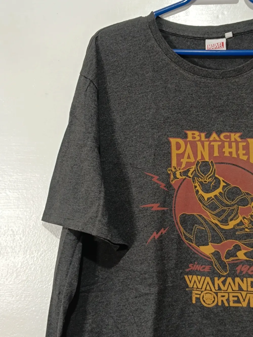 Camiseta grafica Black Panter Wakanda Forever Marvel comics talla XXXL ver medidas, foto 3