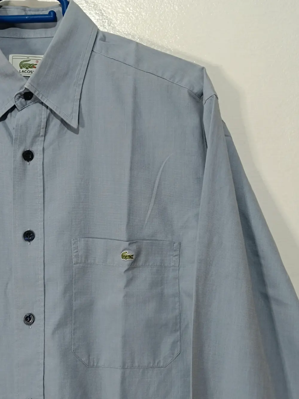 Camisa de vestir manga larga Lacoste talla M ver medidas, foto 5