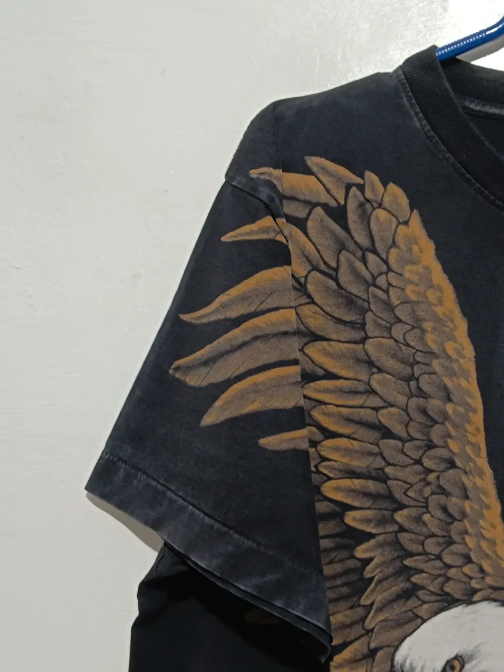 Camiseta vintage Travis Scott bald eagle años 90 talla XL ver medidas, foto 3