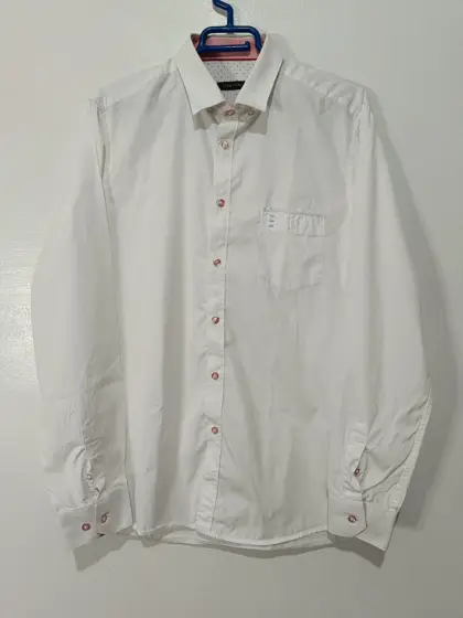 Camisa manga larga Florentino talla L sirve para M ver medidas
