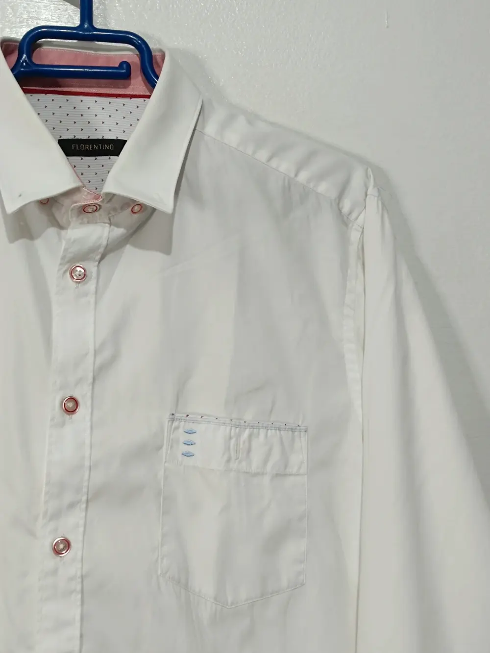 Camisa manga larga Florentino talla L sirve para M ver medidas, foto 4