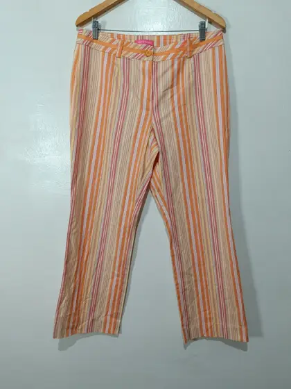 Pantalon a rayas estilo retro vintage Apriori talla XL ver medidas