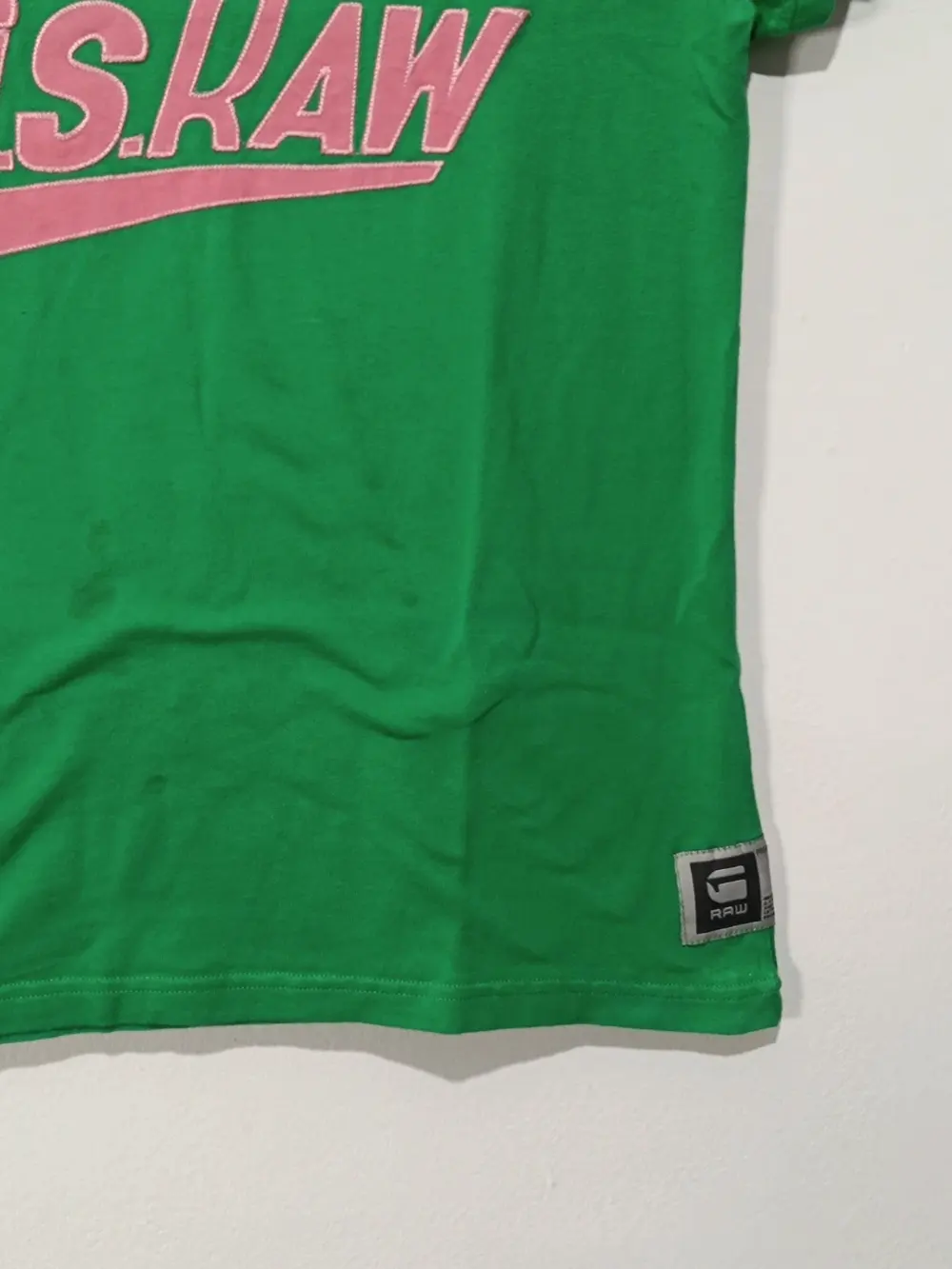 Camiseta G-Star RAW mujer talla XL ver medidas, foto 2