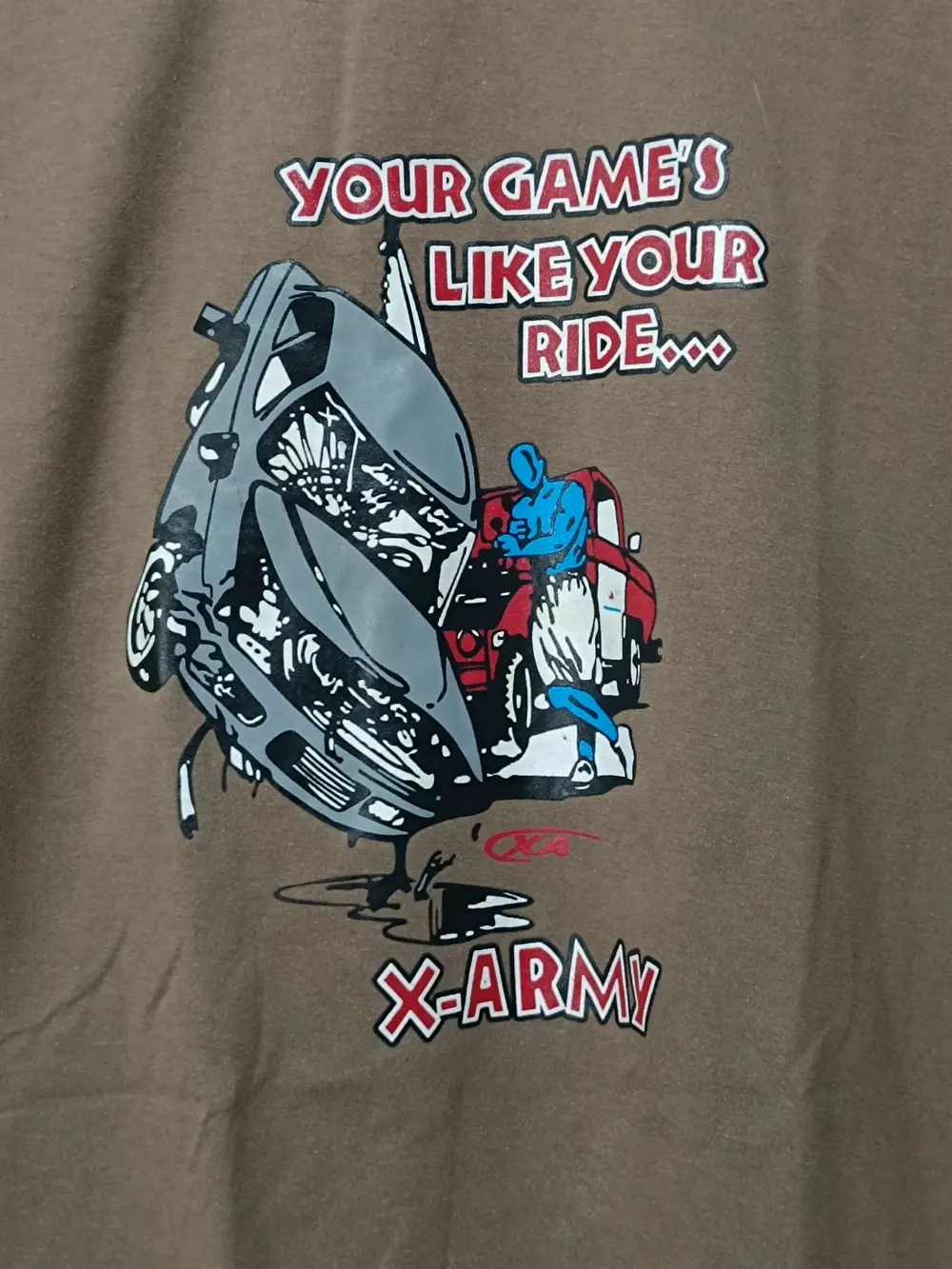Camiseta vintage Y2K sin mangas X-army talla L, foto 3