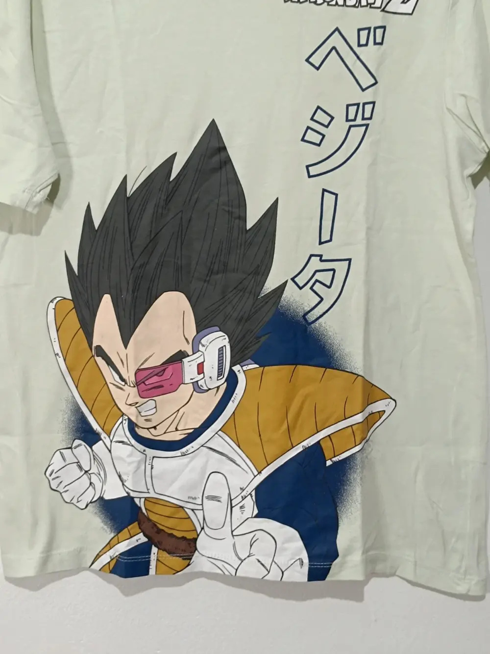 Camiseta Dragon Ball Z Vegeta talla S sirve para M ver medidas, foto 2