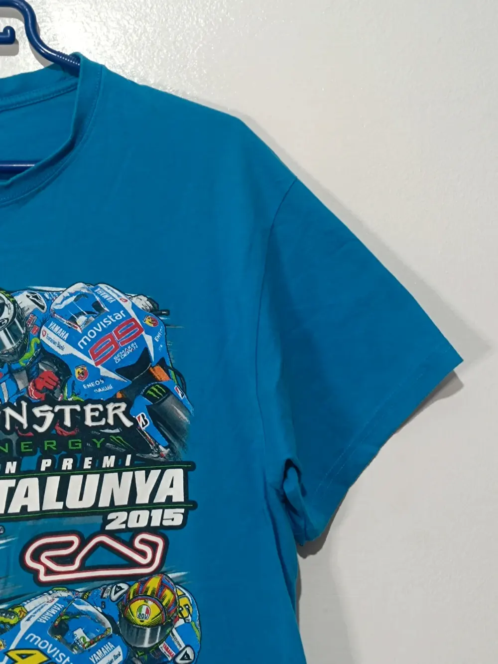 Camiseta oficial MotoGP Gran Premio Cataluña 2015 talla L, foto 3