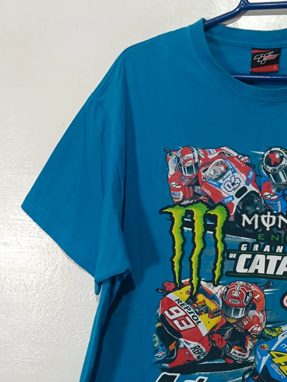 Camiseta oficial MotoGP Gran Premio Cataluña 2015 talla L, foto 4