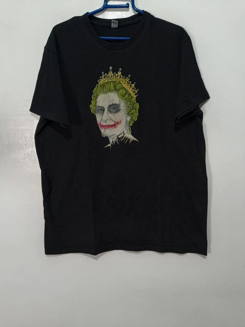 Camiseta urbana God Save The Villain Bansky vintage talla XXL ver medidas