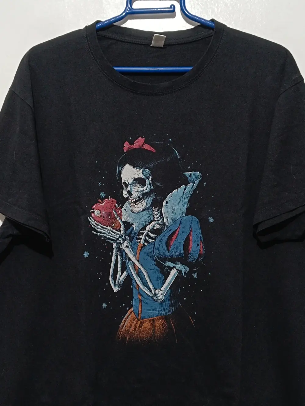 Camiseta vintage gótica Blancanieves manzana talla XXL pampling, foto 2