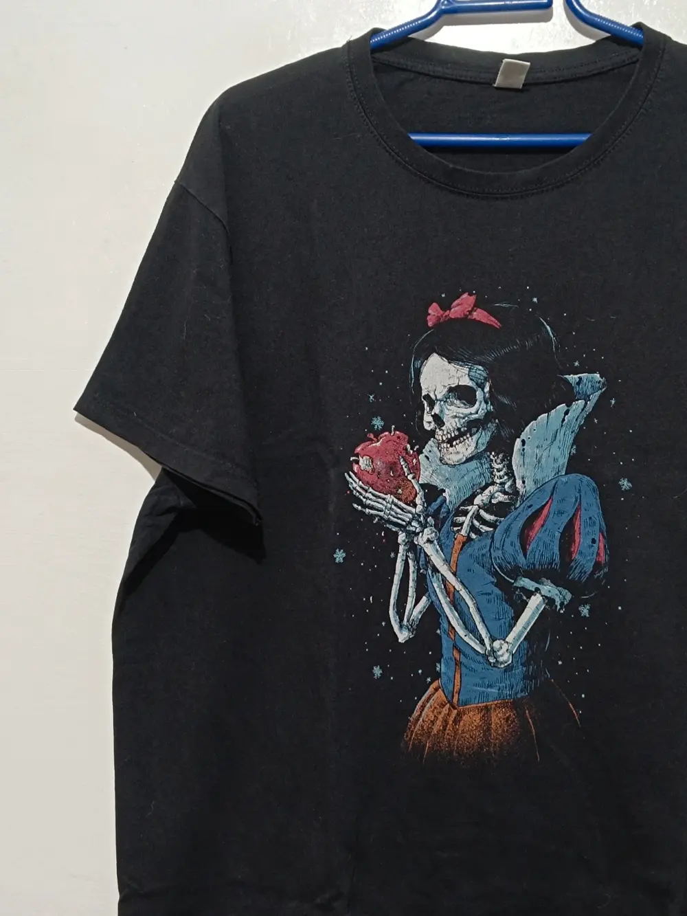Camiseta vintage gótica Blancanieves manzana talla XXL pampling, foto 3