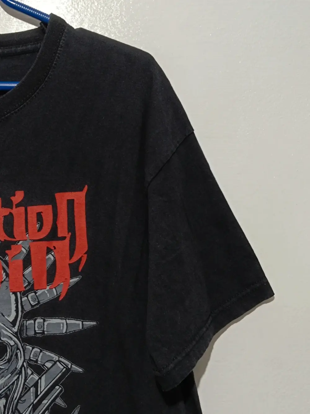 Camiseta vintage Musica Trash/Metal Revolution Within talla XL ver medidas, foto 3