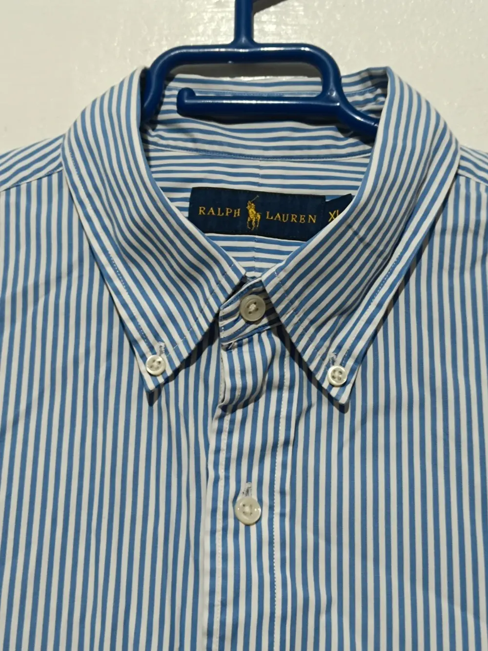 Camisa a rayas manga corta Ralph Lauren talla XL ver medidas, foto 5
