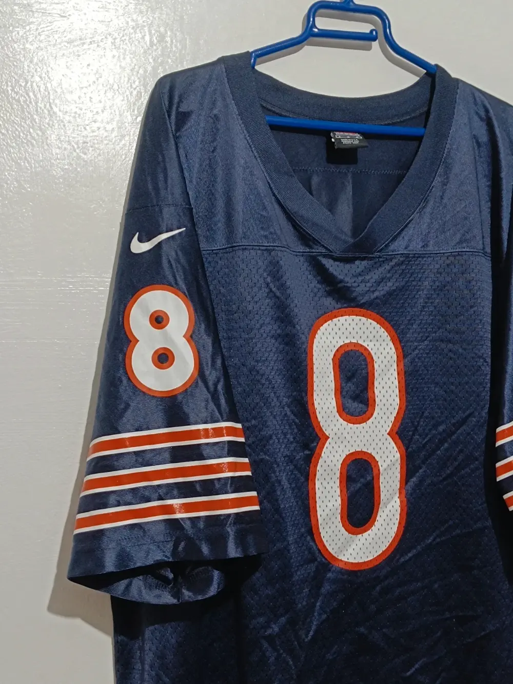 Camiseta NFL Vintage/Y2K Nike Chicago Bears #8 Cade McNown talla L ver medidas, foto 2