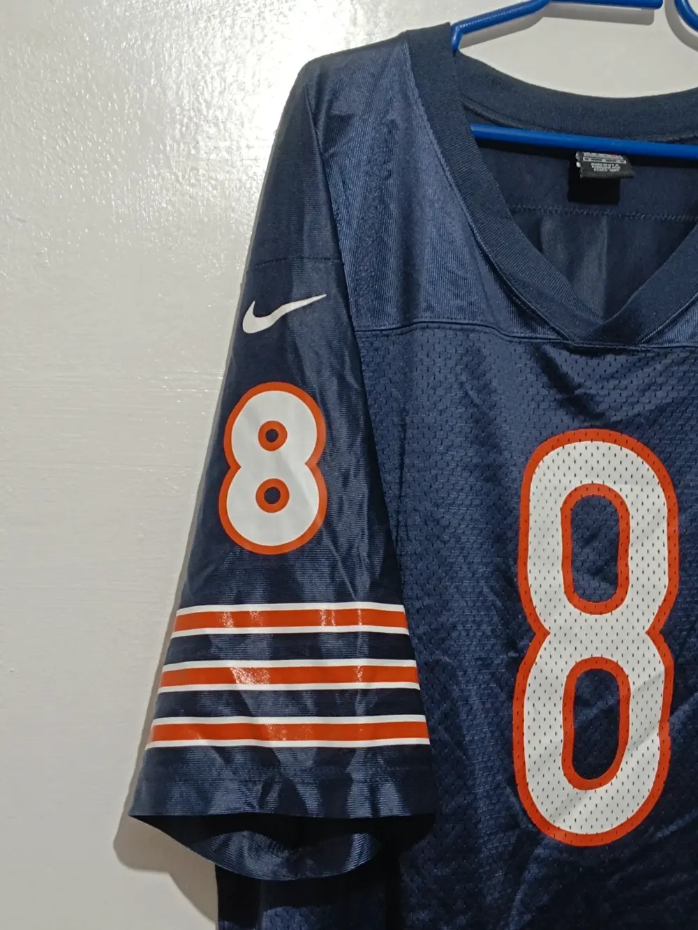 Camiseta NFL Vintage/Y2K Nike Chicago Bears #8 Cade McNown talla L ver medidas, foto 5