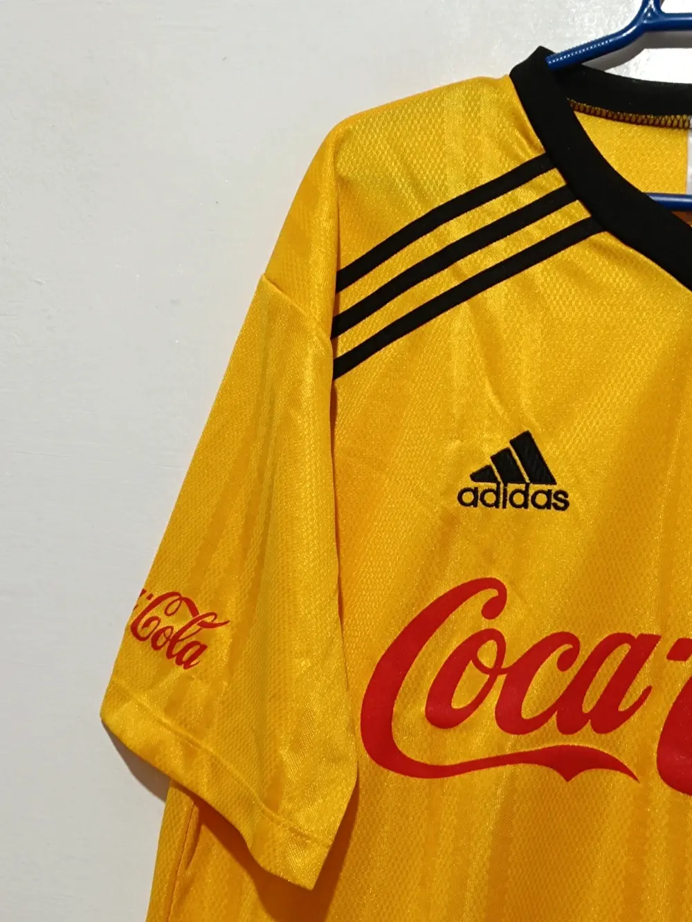 Camiseta vintage de futbol años 90 Adidas Coca-Cola talla L, foto 4