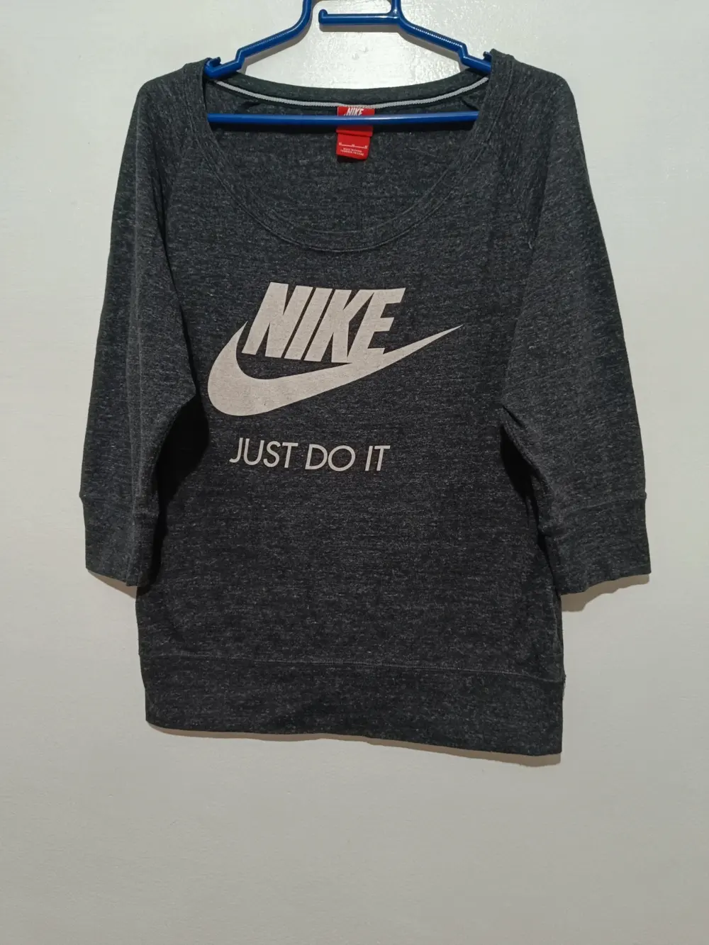 Sudadera manga 3/4 Nike Sportswear Gym vintage Crew talla M