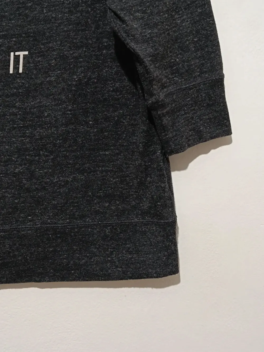 Sudadera manga 3/4 Nike Sportswear Gym vintage Crew talla M, foto 2