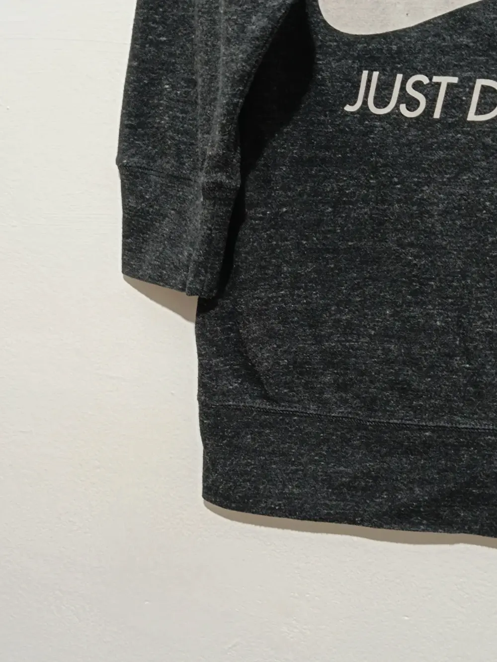 Sudadera manga 3/4 Nike Sportswear Gym vintage Crew talla M, foto 3