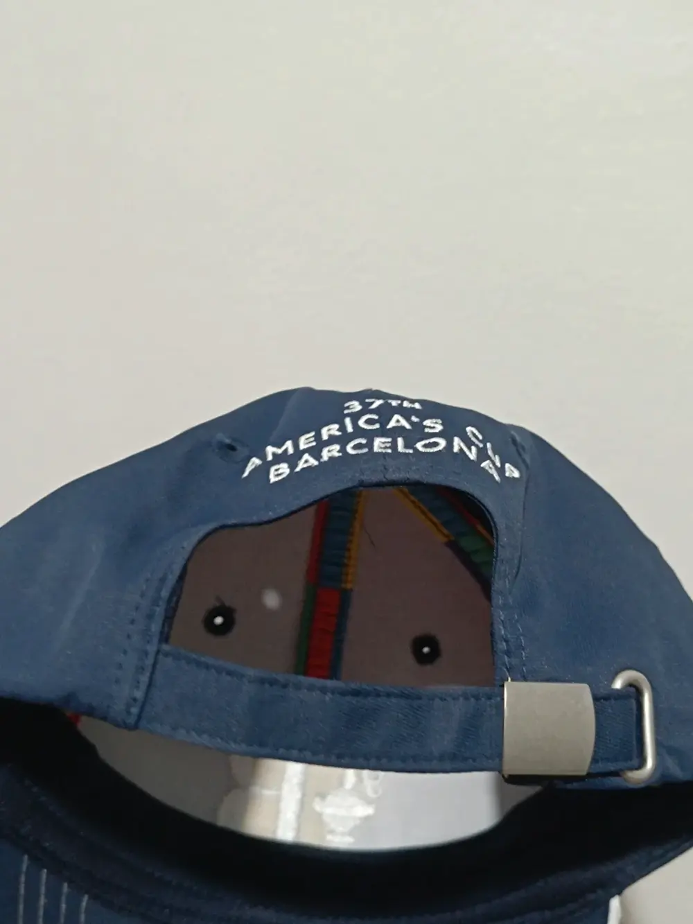 Gorra Copa América de Vela 37th edición oficial talla única ajustable adulto unisex, foto 3