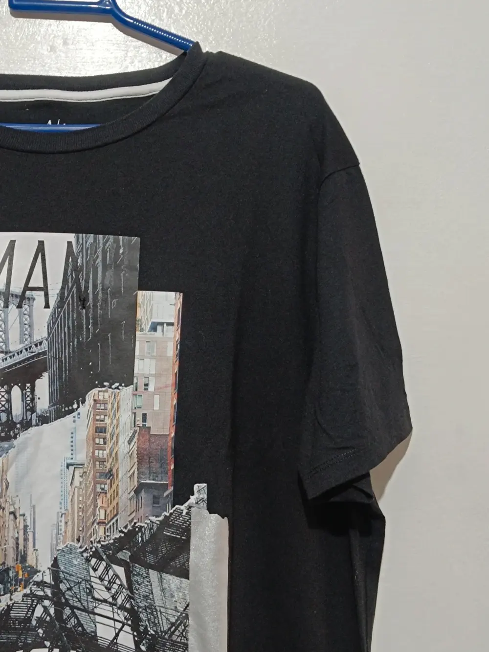 Camiseta vintage Armani Exchange estampado gráfico talla XXL sirve para XL ver medidas, foto 4