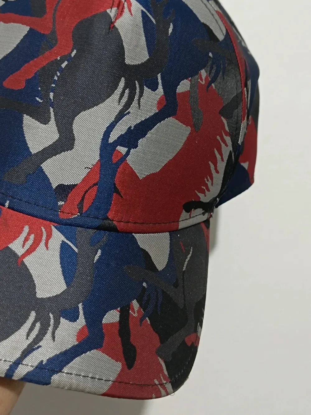 Gorra beisbol Ferrari camuflaje Prancing Horse Camo talla única ajustable adulto unisex, foto 5