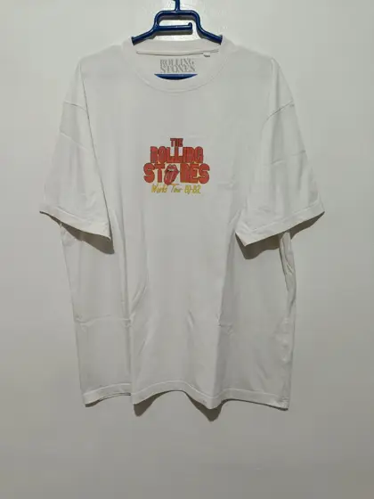 Camiseta manga corta The Rolling Stones tour 81/82 talla L ver medidas