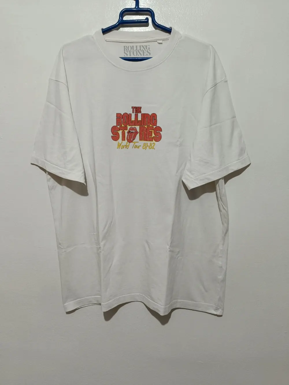 Camiseta manga corta The Rolling Stones tour 81/82 talla L ver medidas
