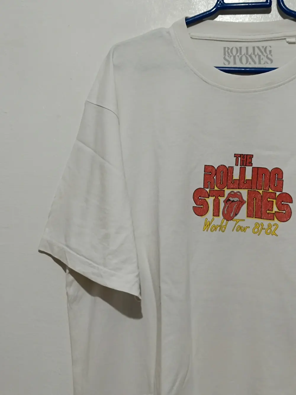 Camiseta manga corta The Rolling Stones tour 81/82 talla L ver medidas, foto 3