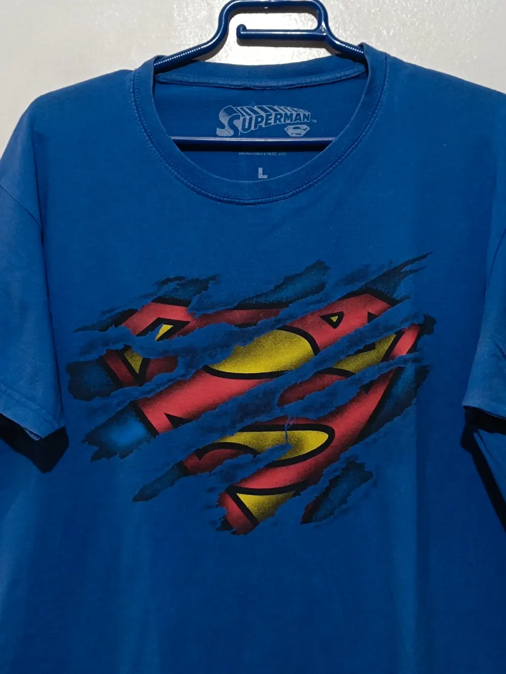 Camiseta oficial Superman DC Comics talla L ver medidas, foto 2