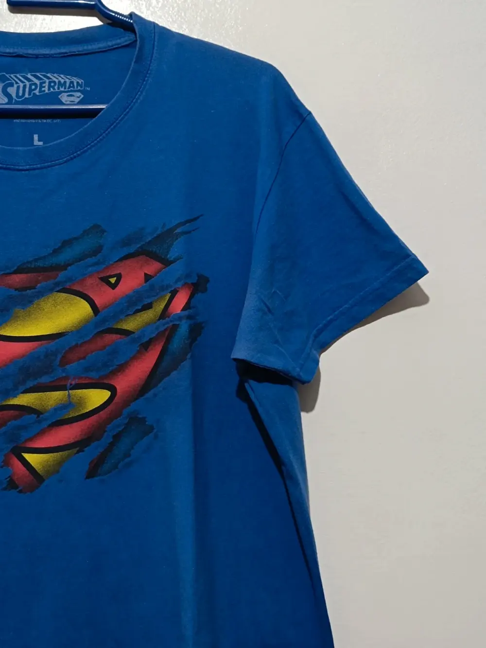 Camiseta oficial Superman DC Comics talla L ver medidas, foto 3