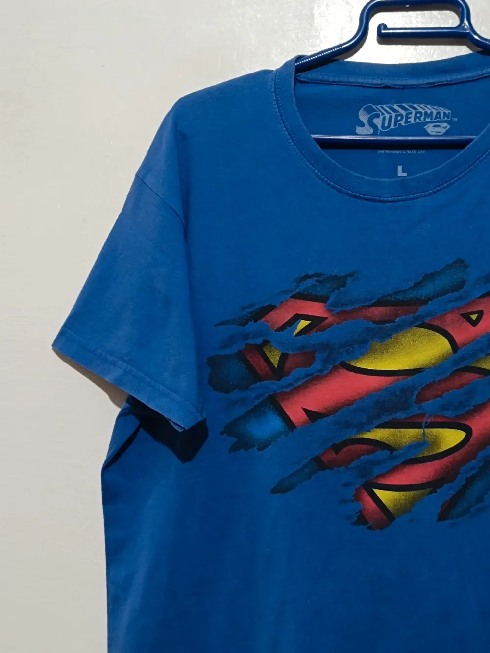 Camiseta oficial Superman DC Comics talla L ver medidas, foto 4