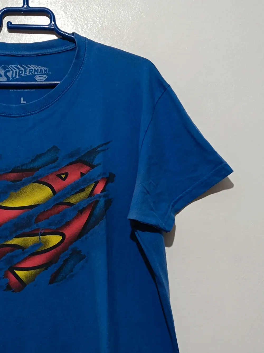 Camiseta oficial Superman DC Comics talla L ver medidas, foto 5