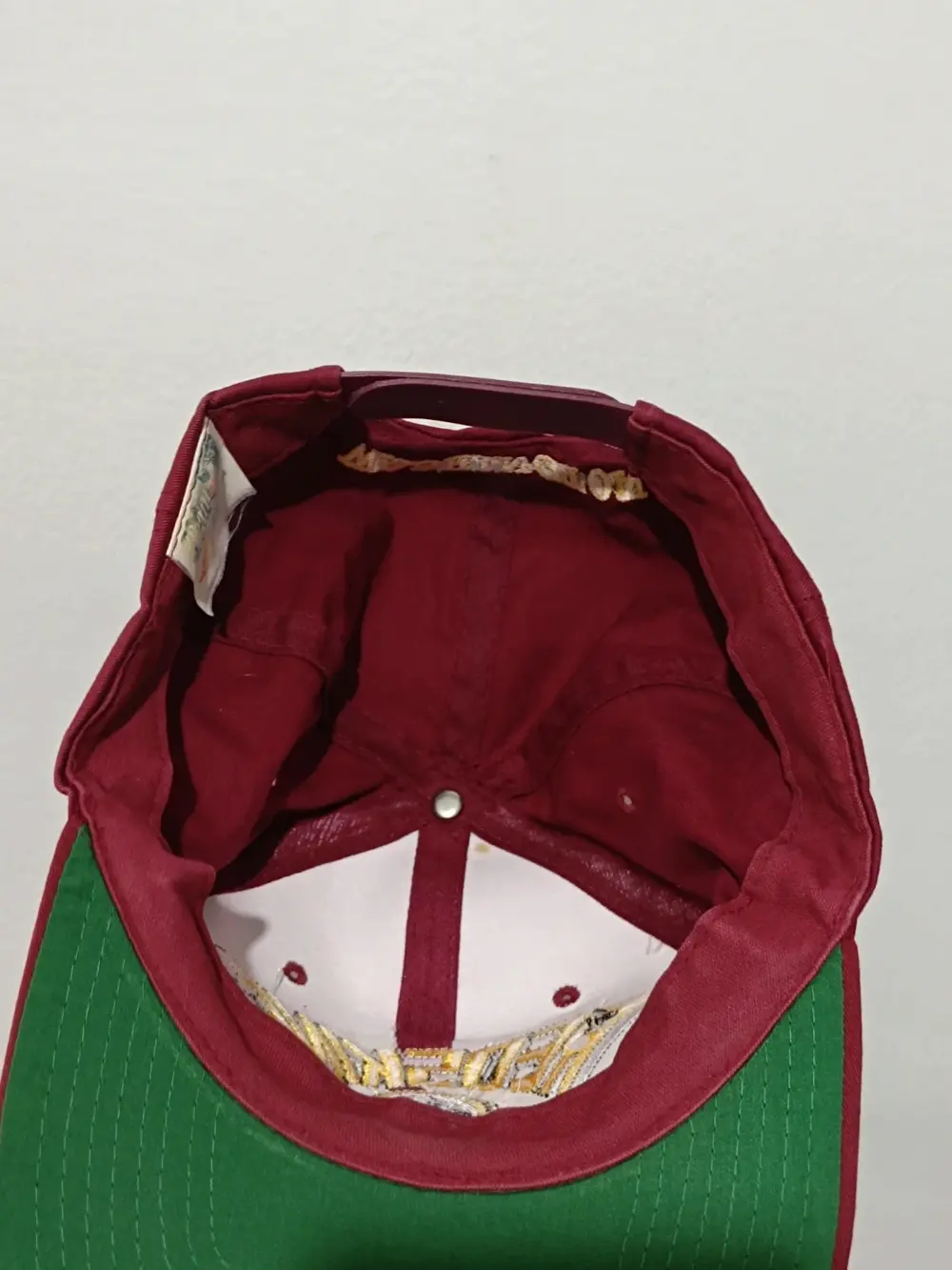 Gorra vintage años 80/90 Washington Redskins NFL oficial talla única ajustable adulto unisex, foto 5