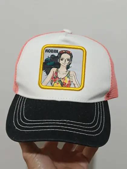 Gorra trucker Robin OnePiece talla única ajustable adulto unisex