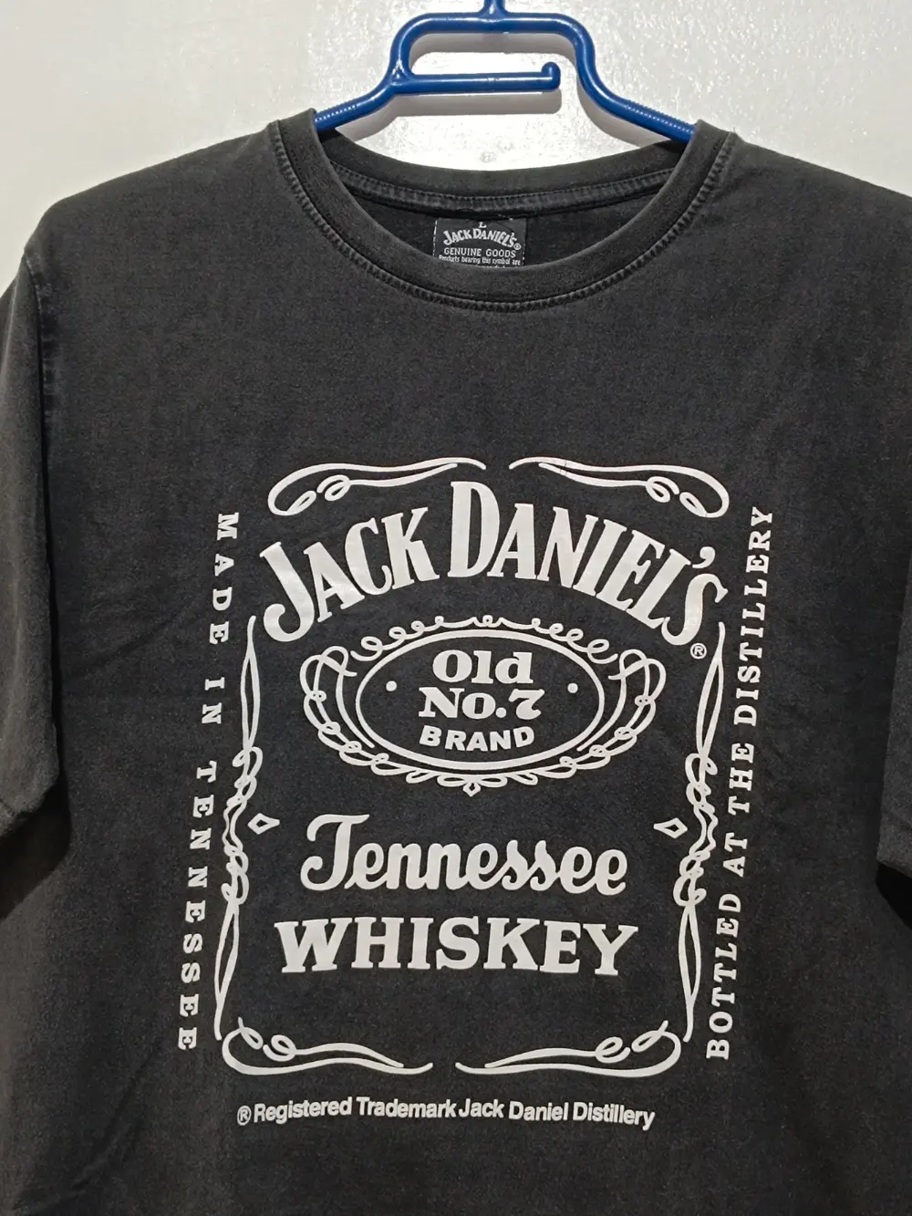 Camiseta vintage Jack Daniel's año 1996 Pre-Shrunk talla L sirve para M ver medidas, foto 2
